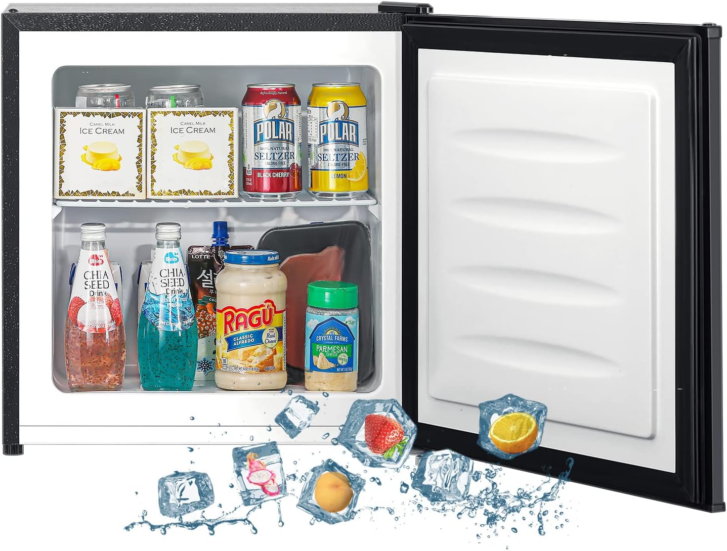 BANGSON 1.1 Cubic Feet Mini Freezer