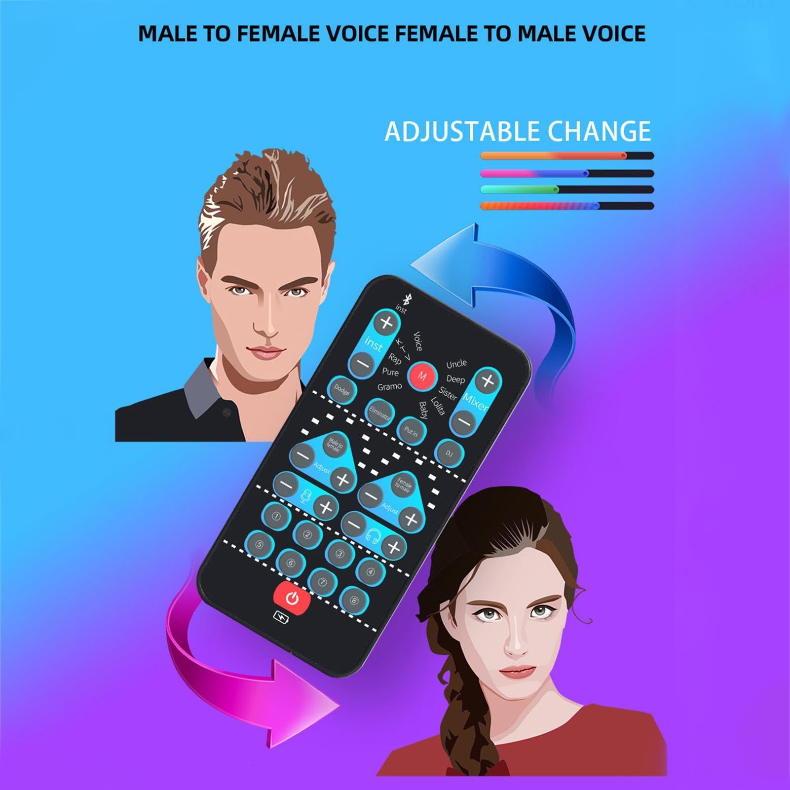 Changeur de voix portable | Disguisers vocaux Plug Play