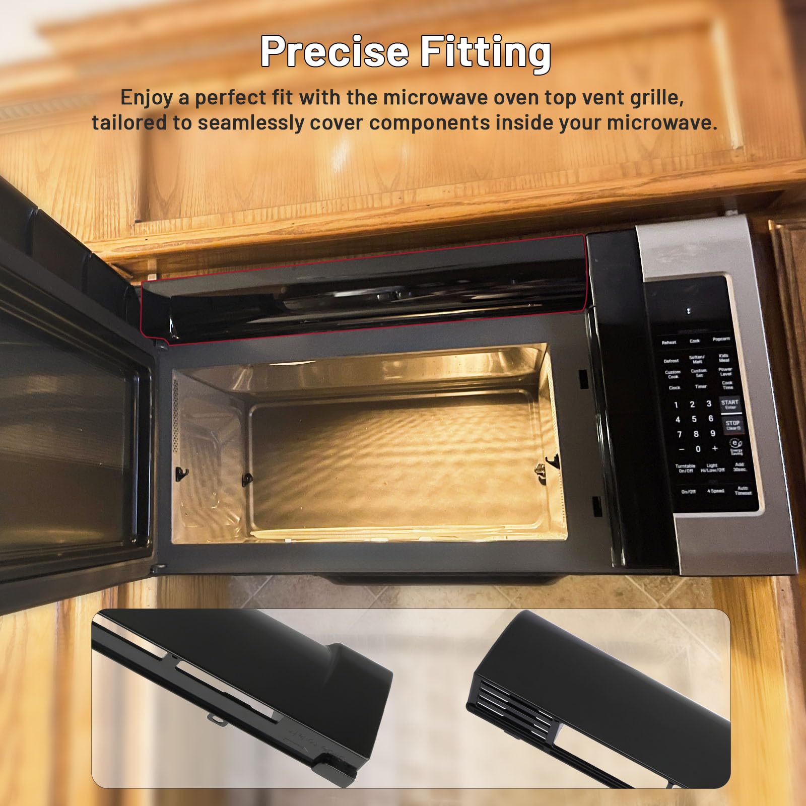 Measuring and improving microwave exhaust airflow