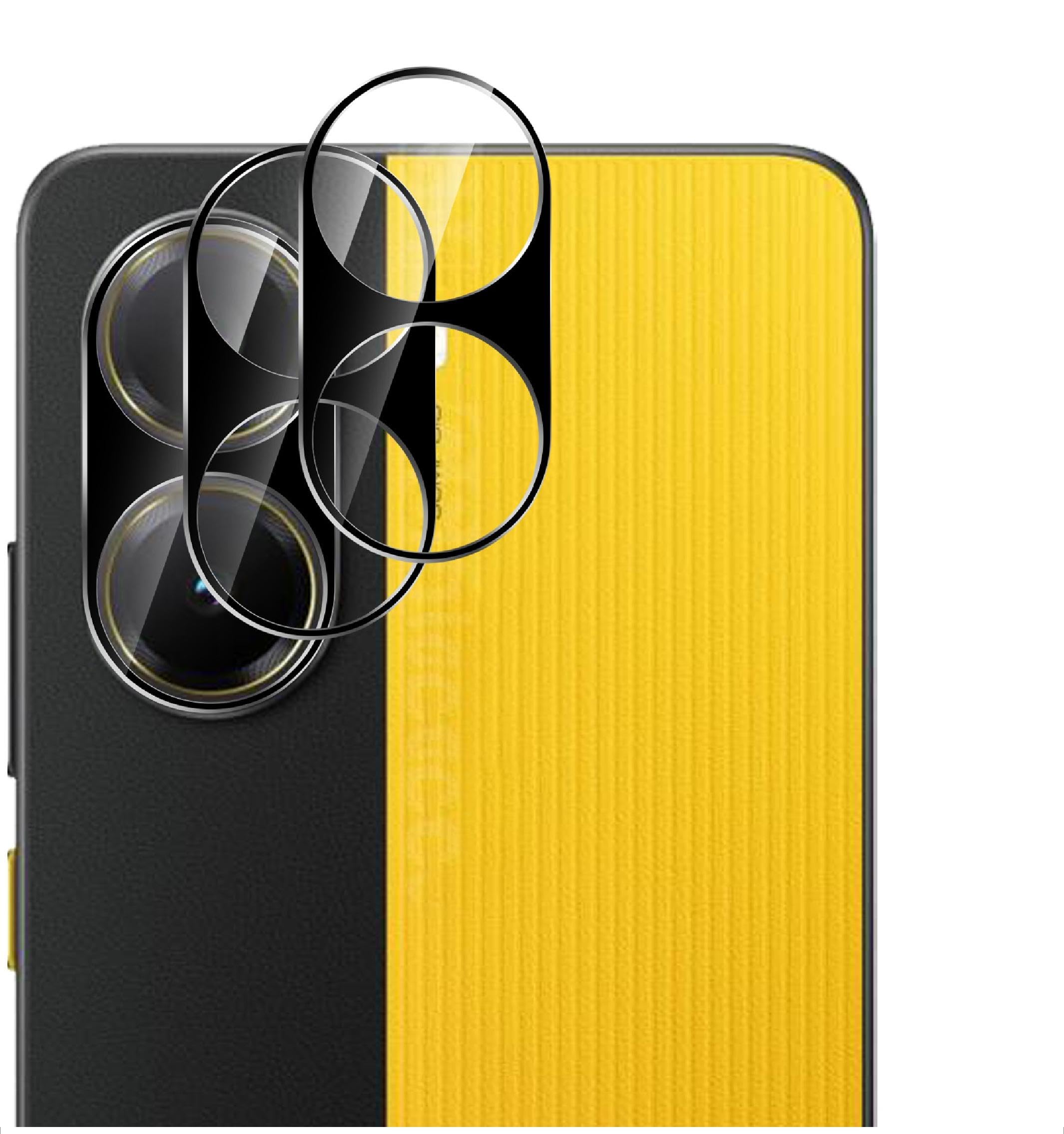 GIOPUEY Kameraschutzfolie Für Xiaomi 14 – 2 Stück Gehärtetes Glas, Anti-Fingerabdruck | Kompletter Objektivschutz