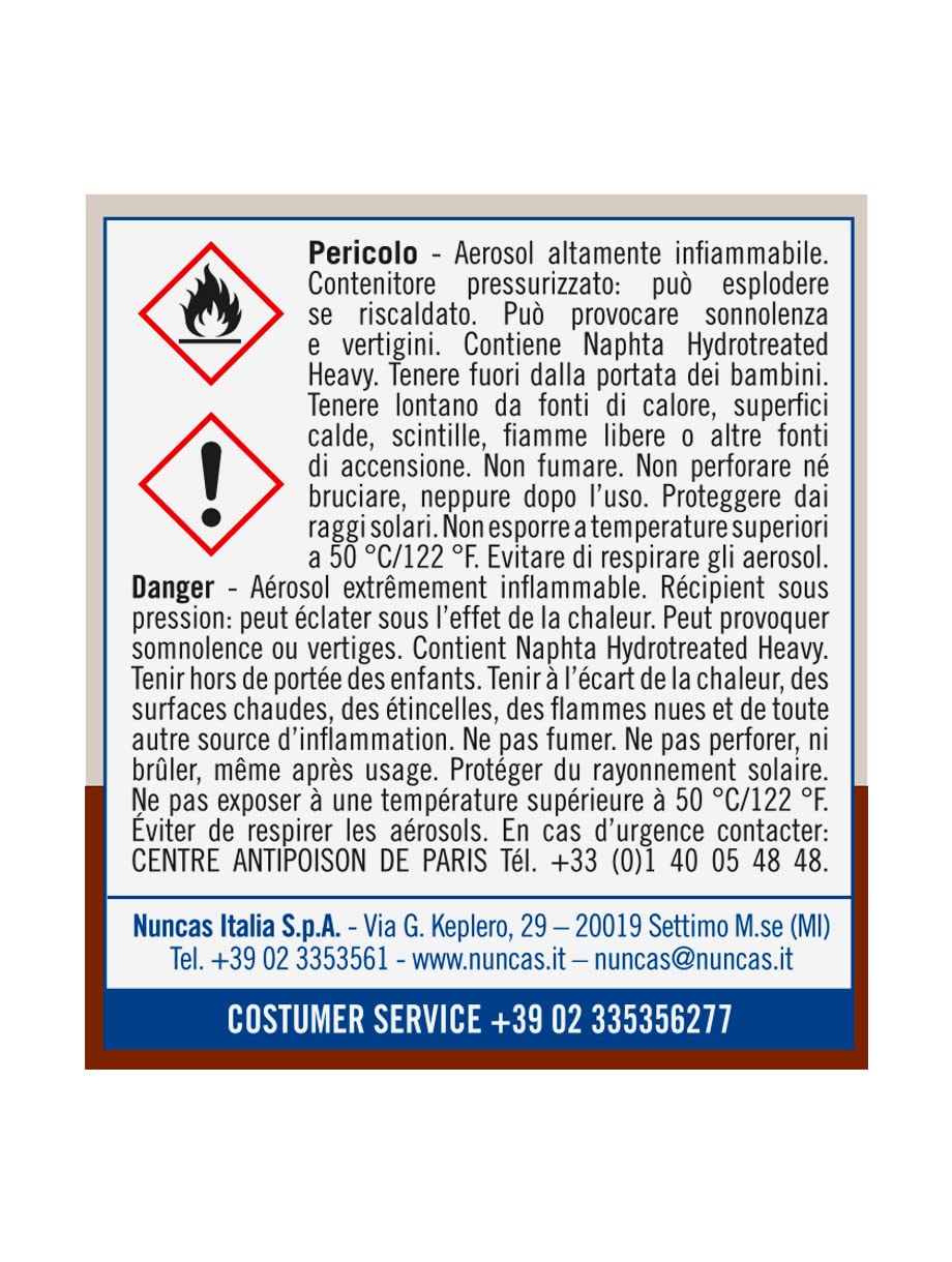 Nuncas Livax Mobili&Design - Cera Lucidante Spray Legno - 300ml