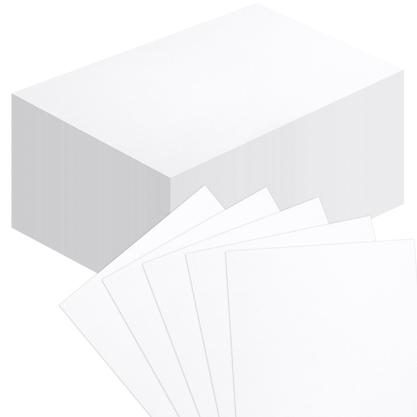 100 Sheets 4" x 6" Blank Thick Cardstock Paper 110LB/300GSM Cards Stock for Invitations, Postcards, Photos, DIY Crafts Greeting Card Making Scrapbook