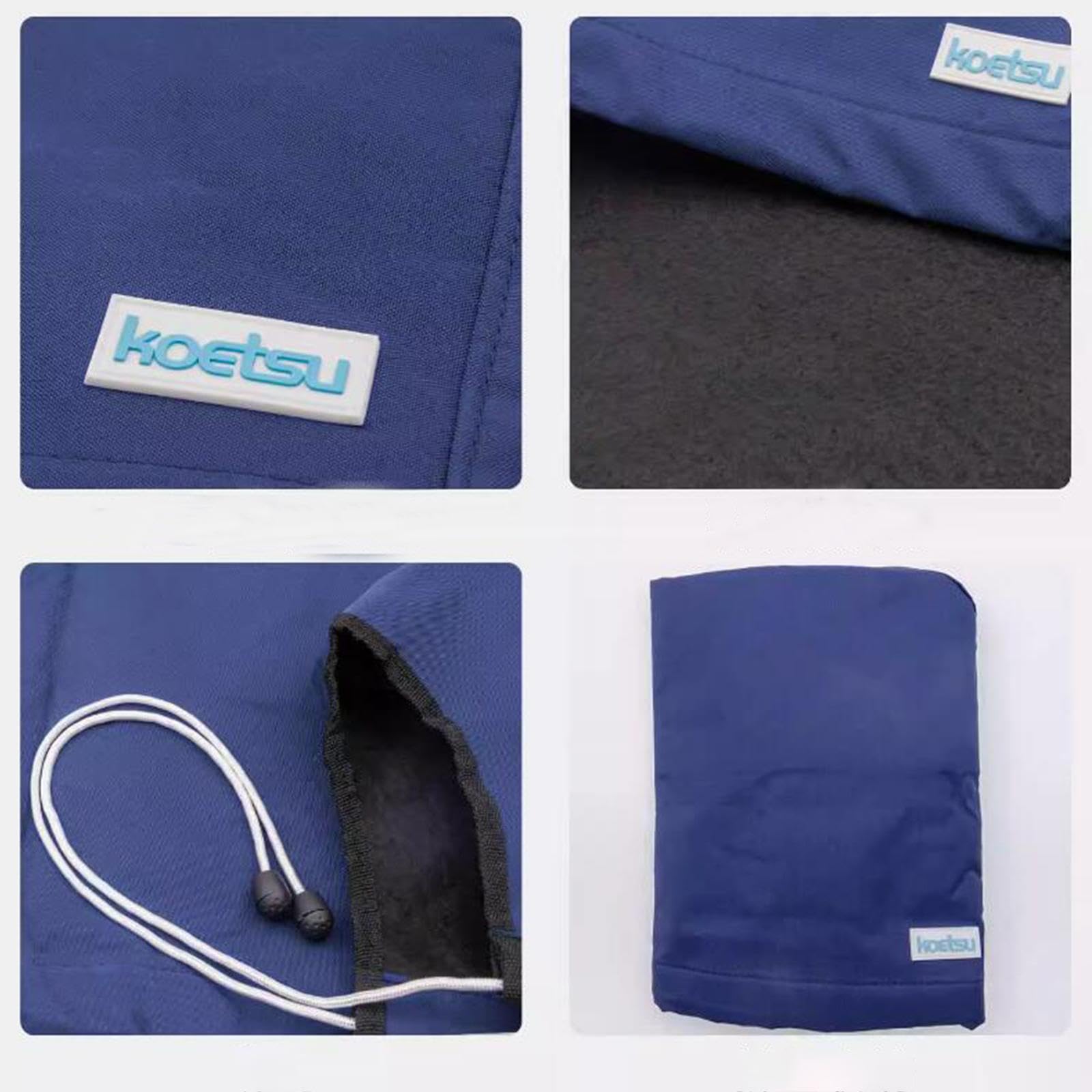 Funda Genérica para Motor Fueraborda, Impermeable, Fácil de Instalar, Protección contra Polvo, Lluvia, con Correa Ajustable, 300D.