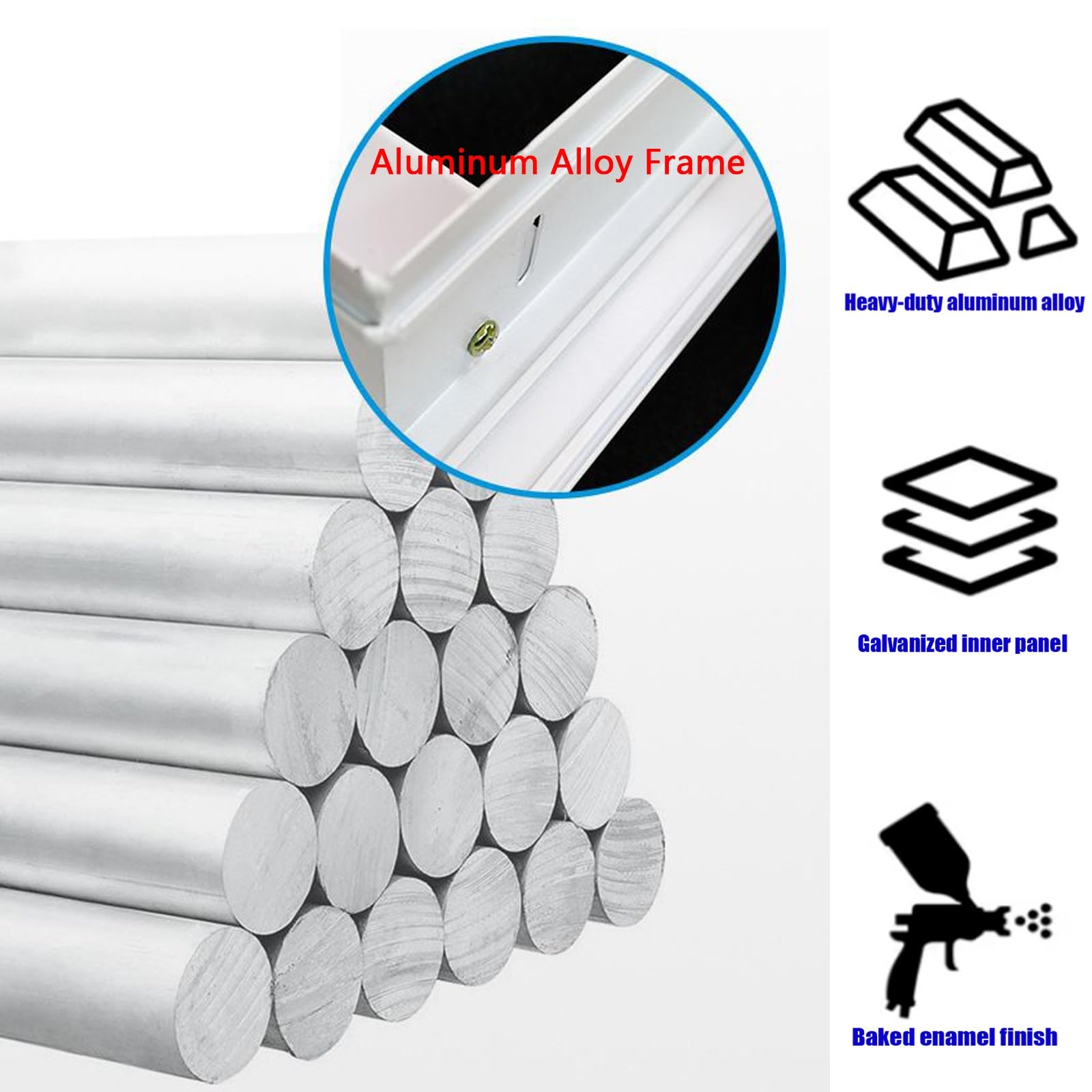 Panel dostępu do płyt kartonowo-gipsowych, trwała rama ze stopu aluminium, łatwe w montażu wsporniki montażowe do paneli dostępowych do płyt kartonowo-gipsowych (czarny, 40 x 45 cm)