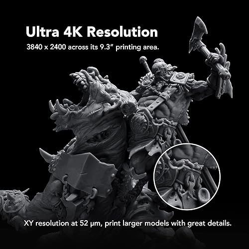 Miniatura 4 de Phrozen Sonic Mighty - Impresora 3D de resina LCD grande 4K, volumen de impresión de 7.9 x 4.9 pulgadas de ancho x 8.7 pulgadas de alto, pantalla