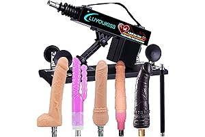 Automated and Vibration-Powered Thrusting Dildo Machine