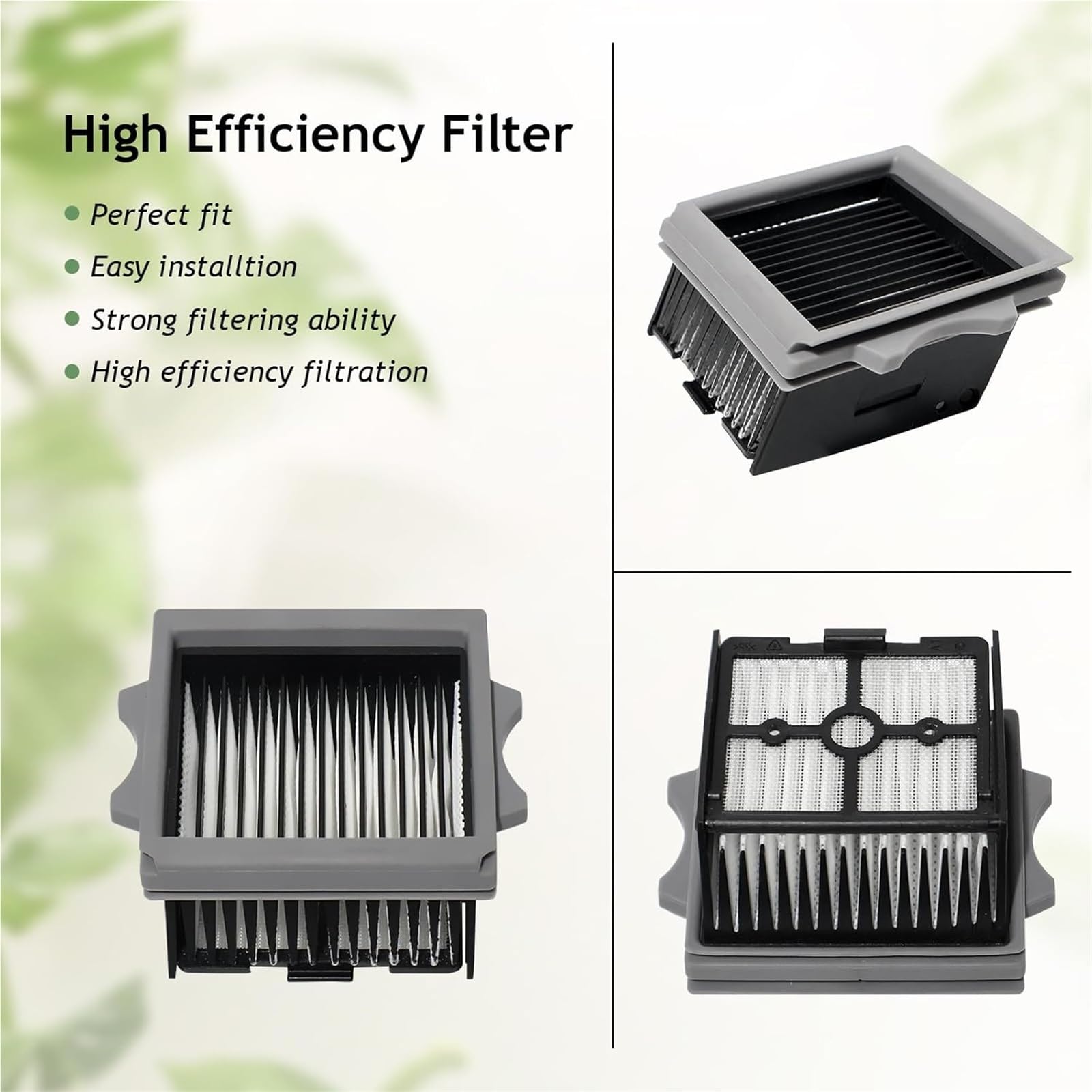 Compatibile con Tineco Floor One Switch S6/Stretch S6/S7 Stretch Aspirapolvere Ultra Wet Dry Spazzola a rullo consumabile Accessori filtro HEPA