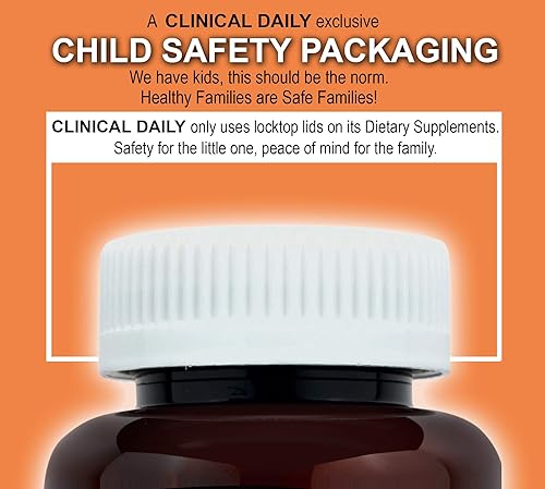 Miniatura 7 de CLINICAL DAILY Cápsulas de citrato de magnesio puro de alta potencia de 500 mg con óxido de magnesio natural Suplemento de magnesio vegano para