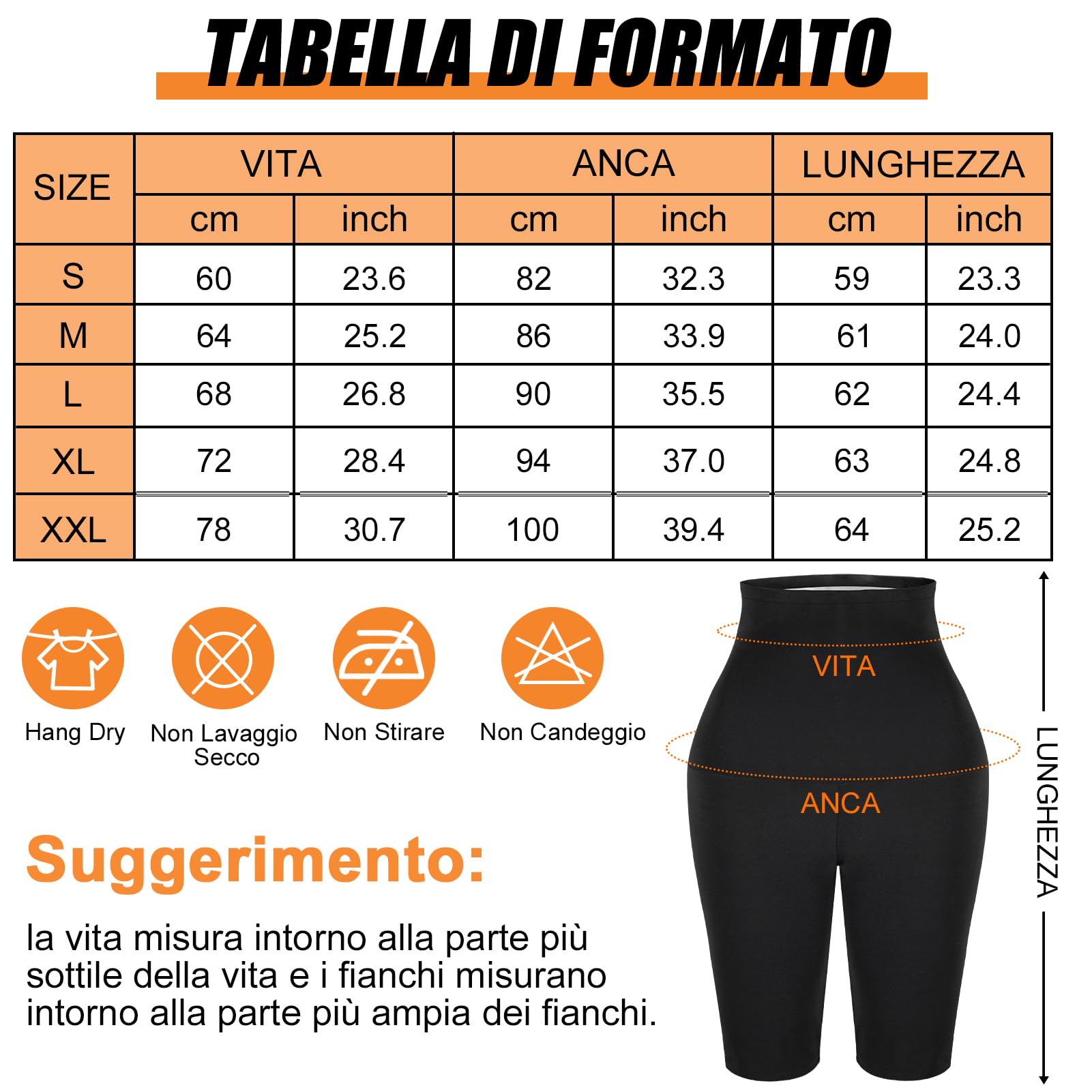 Kiiwah Pantaloni Sauna Dimagranti Donna Vita Alta Leggings Sportivi per Yoga Corsa Palestra