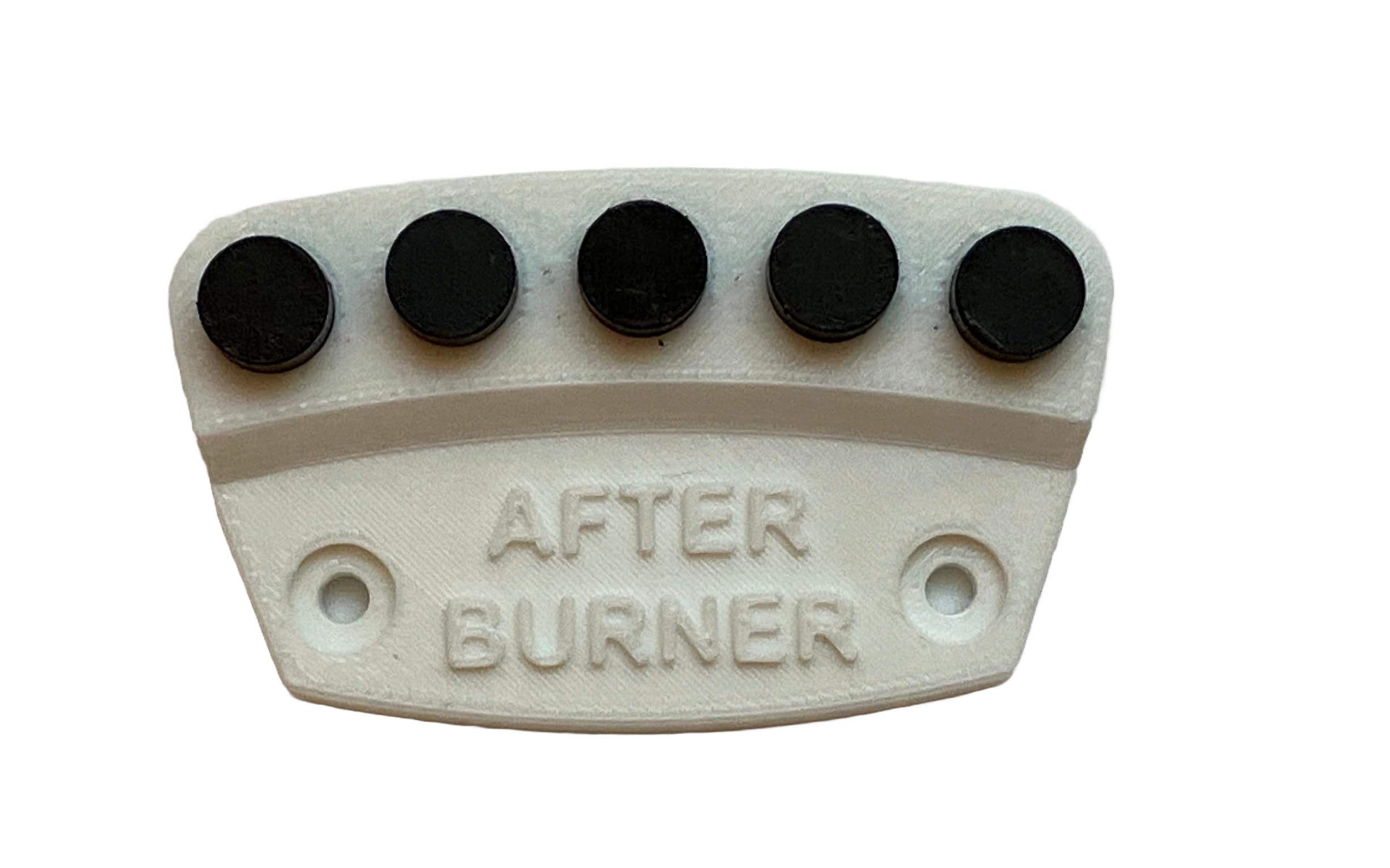 Century After Burner Skateboard Spark Plate White