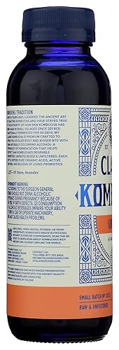 Miniatura 5 de GTS LIVING FOODS Kombucha dura de jengibre orgánico, 10 FZ