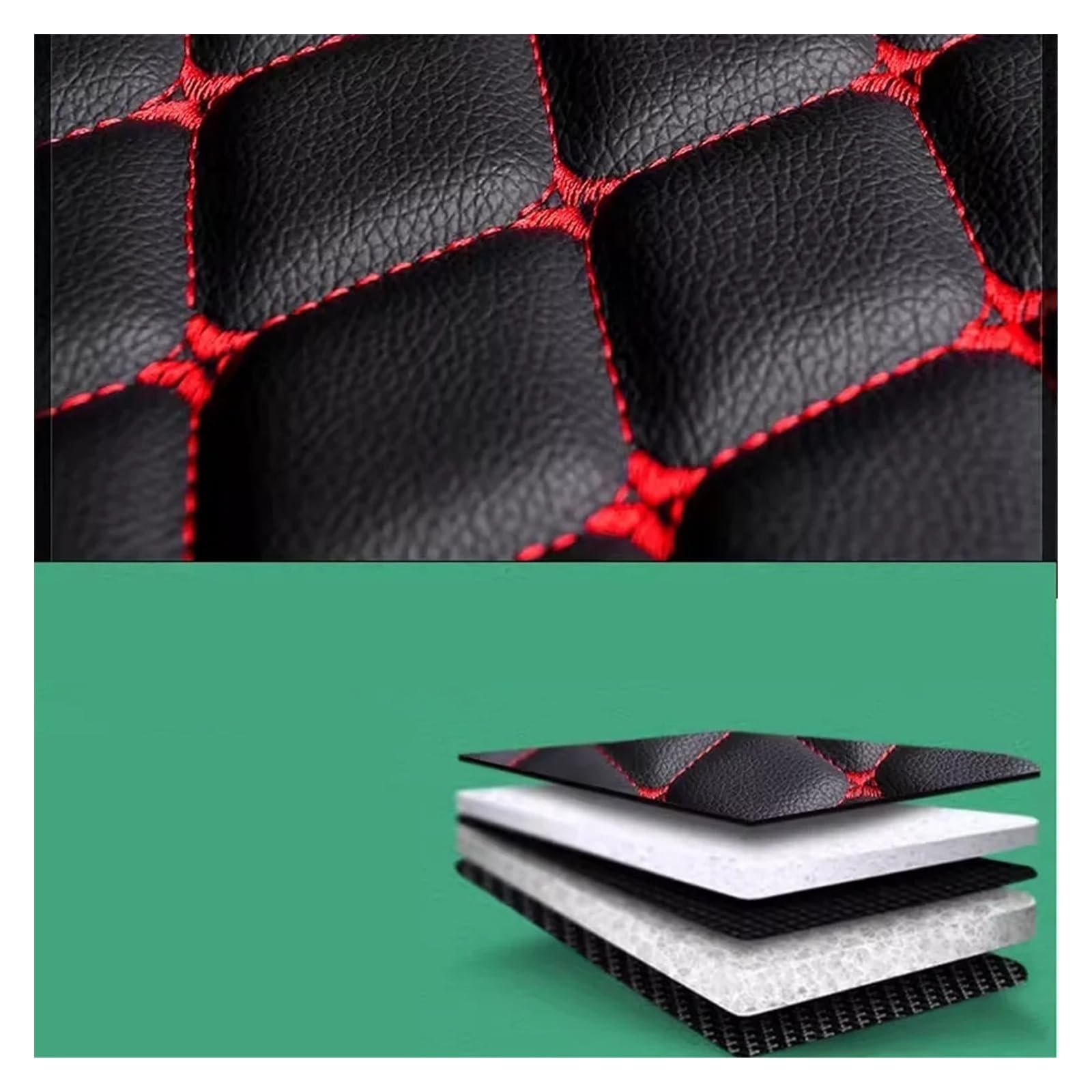 Coche Forro Maletero para Tiggo 9 Ebro S900 2024~2026 2025 Cubiertas De Botas PU para Coche Prevención Arañazos Alfombrilla para Maletero Bandeja Accesorios Forro Protección