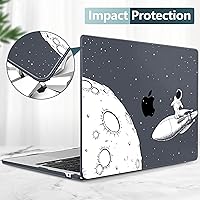 Vista 201 de TWOLSKOO for M4 MacBook Air 13.6 inch Case 2025-2022 Release M4 A3240 M3 A3113 M2 A2681, Plastic Hard Shell & Screen Protector & Keyboard Cover &