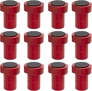 12-Pack 3/4" Bench Dogs,Non-Slip Bench Dog Clamp Aluminum Alloy Workbench Dogs Stops for MFT Tables, Woodworking & DIY Projects(19mm/0.75inch)