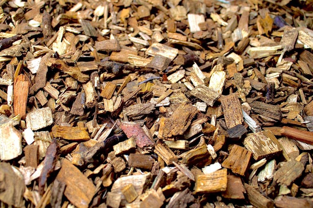 Hackschnitzel für Ofen Rindenmulch für Garten Hochbeet Holz Pflanzen Einstreu Holzhackschnitzel Grob Holzschnitzel Streu Beet Abdeckung Deko Abdeckung (500L)