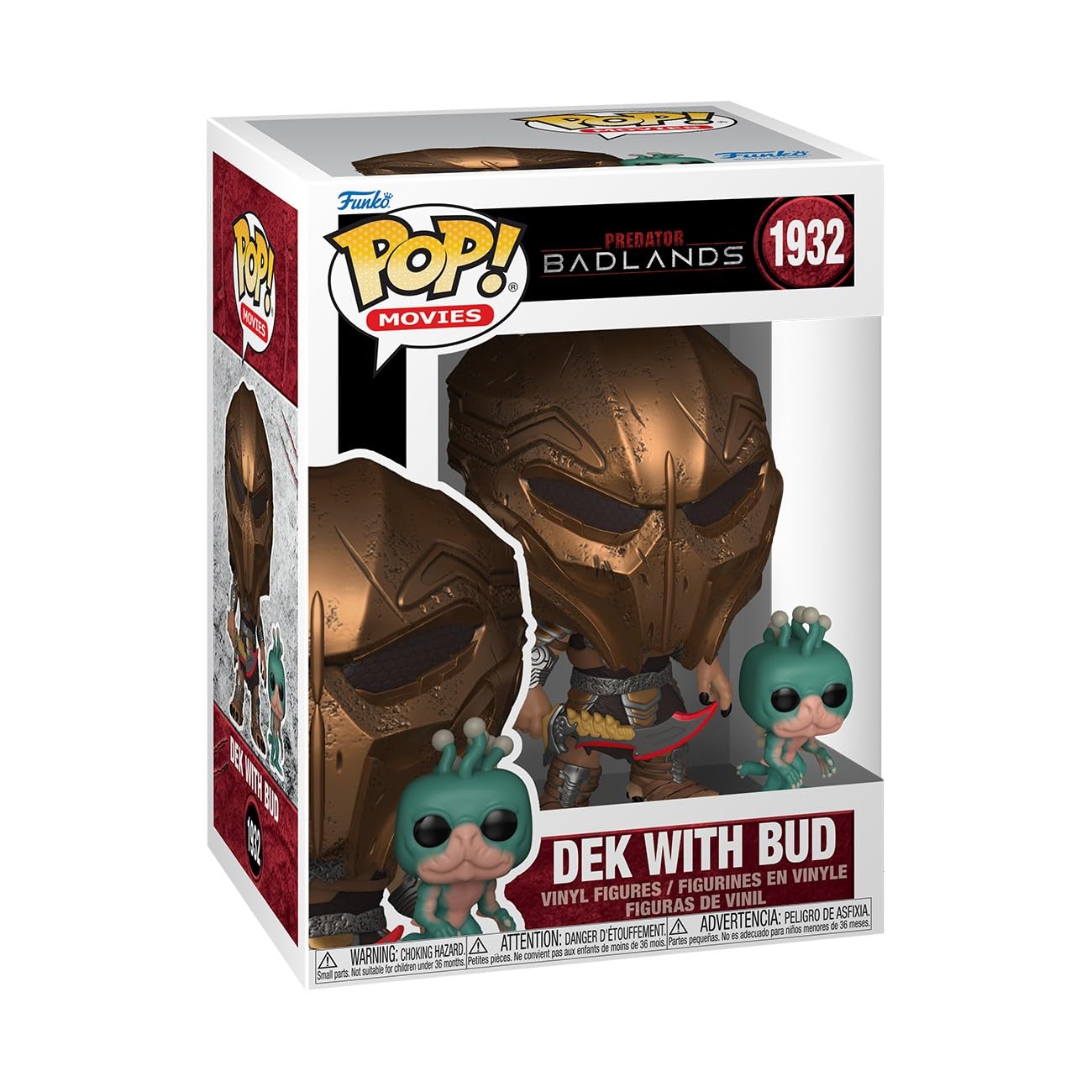 Funko Pop! & Buddy: Predator Badlands - Dek with Bud - Collectable Vinyl Figure - Gift Idea - Official Merchandise - Toys for Kids & Adults - Sci-Fi Fans