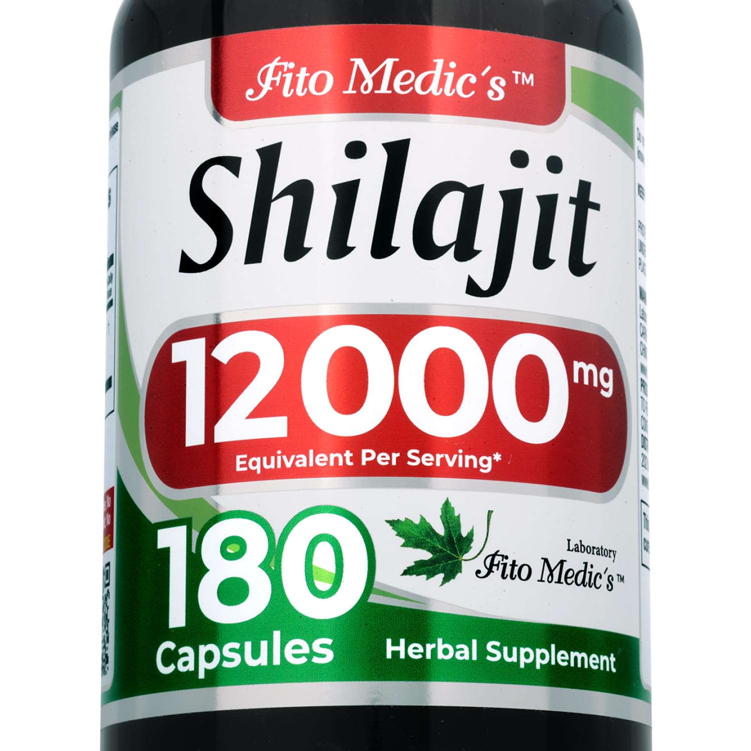 FITO MEDIC'S Lab | shilajit | shilajit Capsules | 180 Capsules.