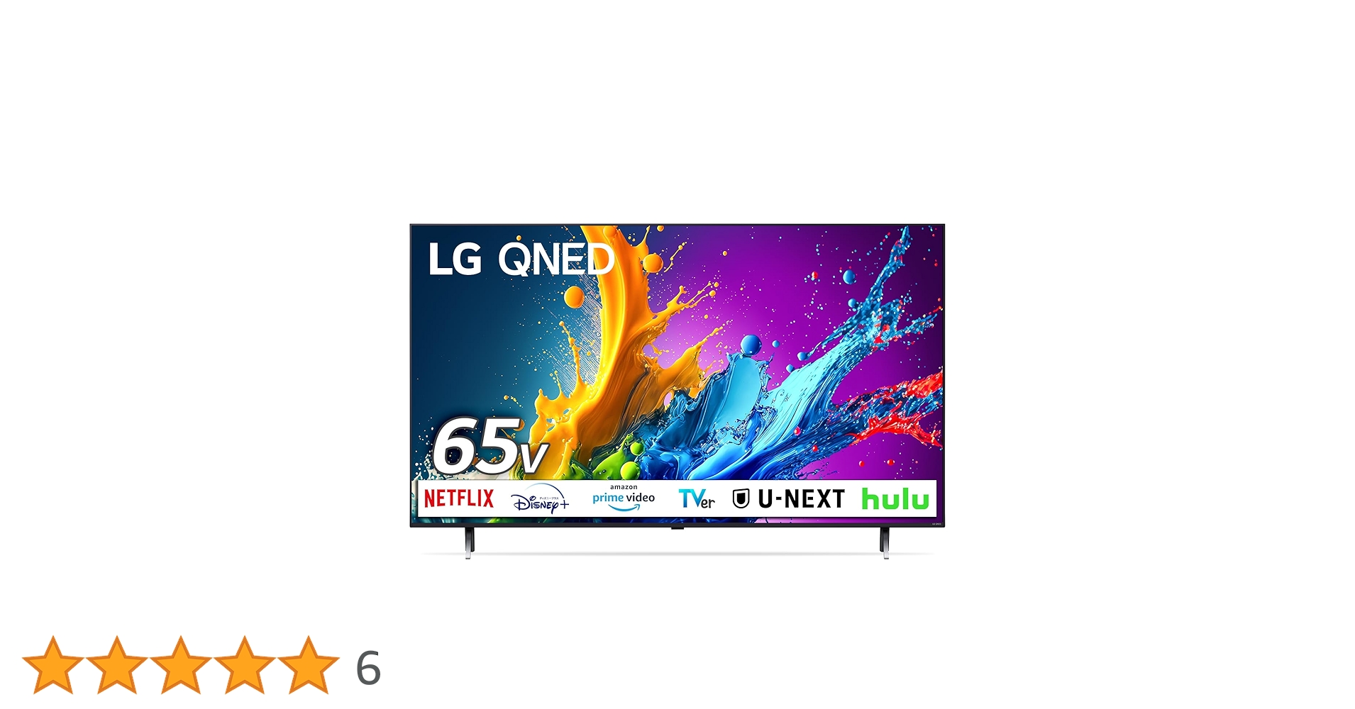 Amazon | LG 液晶テレビ 65QNED80TJA 65V型 4Kチューナー内蔵/スマート