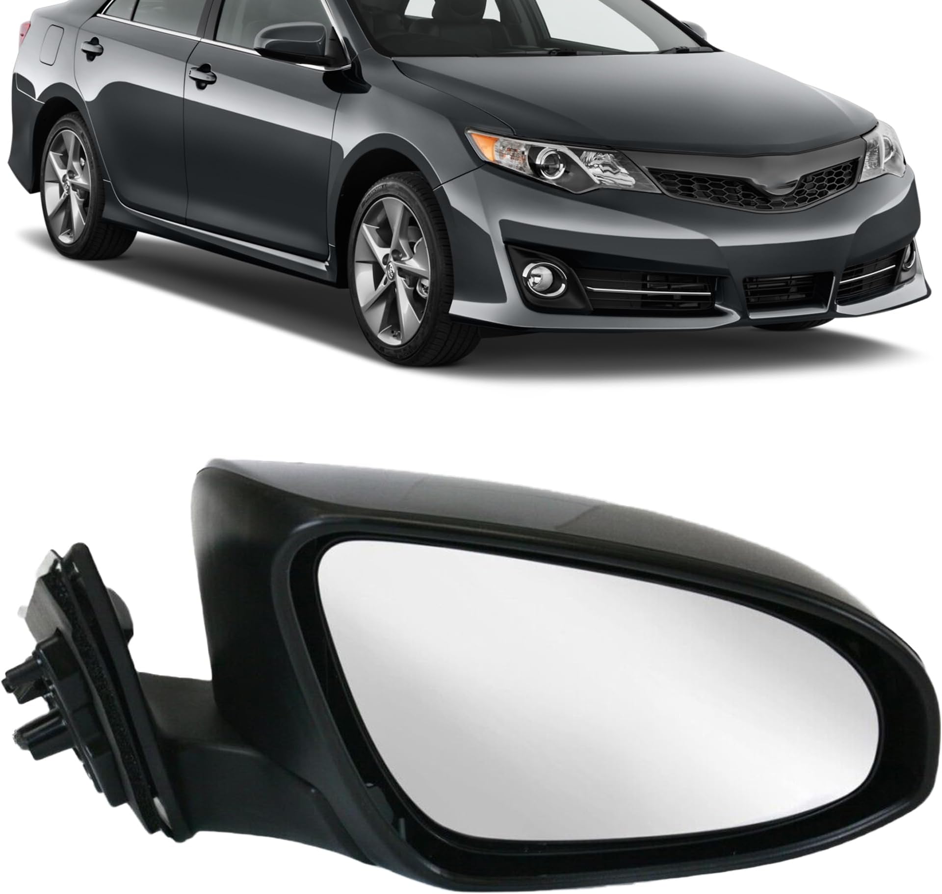 Amazon.com: For Toyota Camry 2012 Power Heated Side Door View Mirror ...