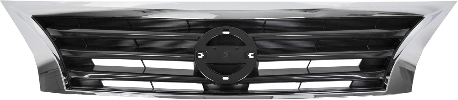 Upper Grille Compatible with 2013-2015 Nissan Altima Sedan Front Bumper Grill Insert Plastic(ABS) Replacement for NI1200250 623103TA0A