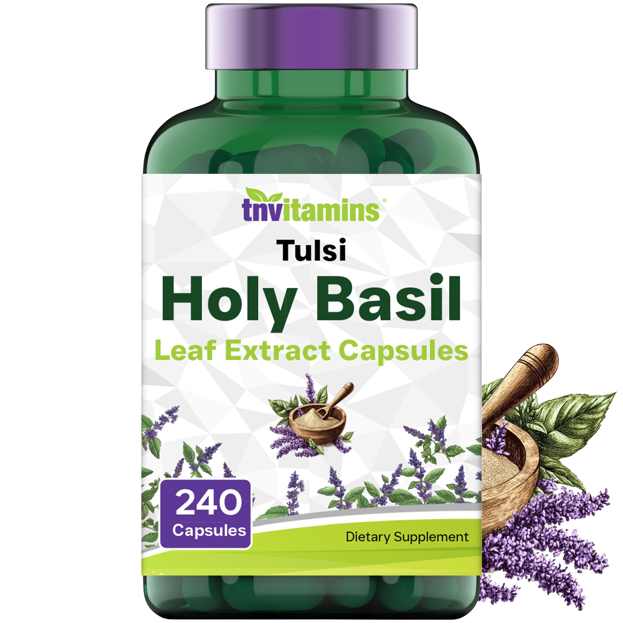TNVitamins Holy Basil Capsules