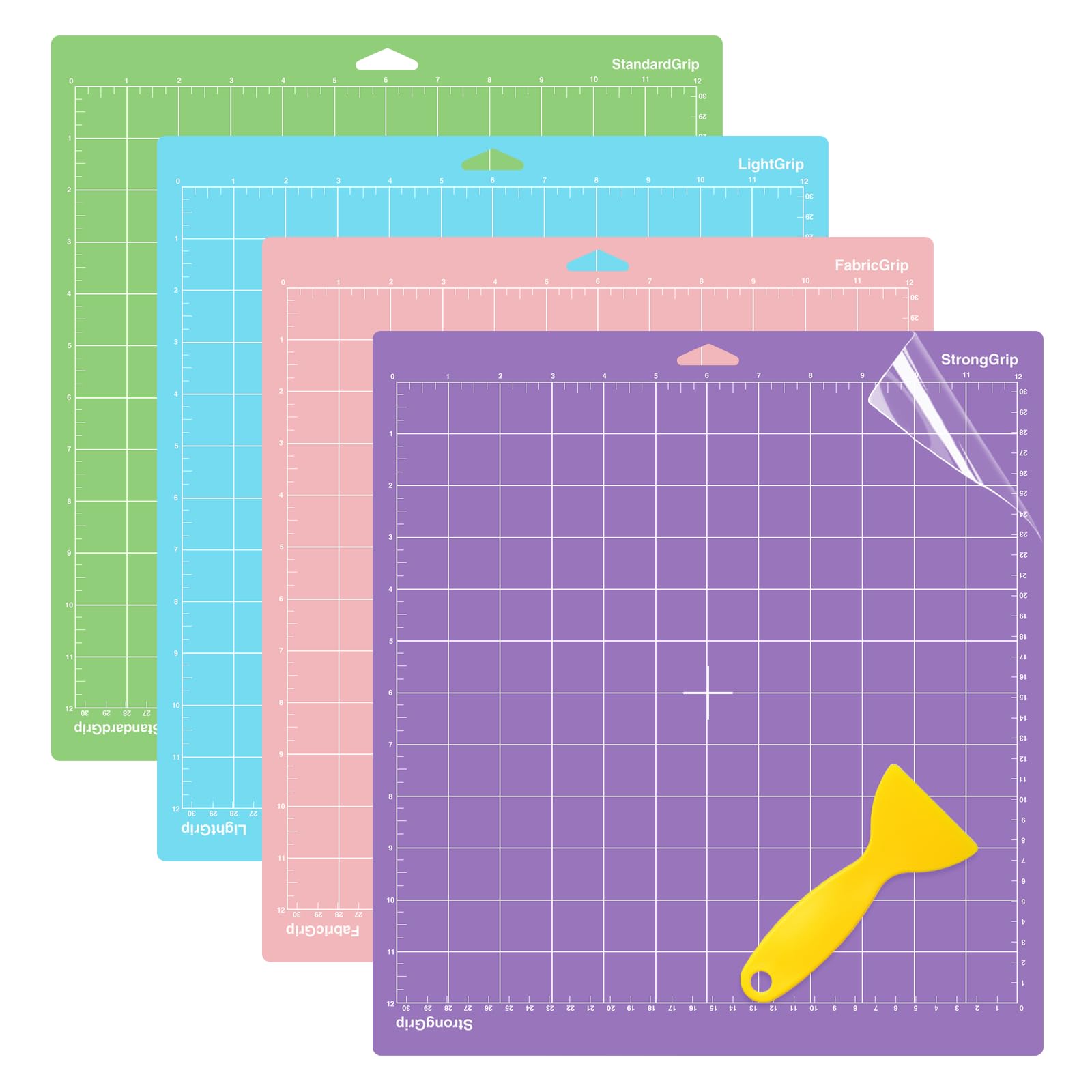 Tapis de découpe pour Cricut résistant pour éviter le glissement des tissus et du vinyle