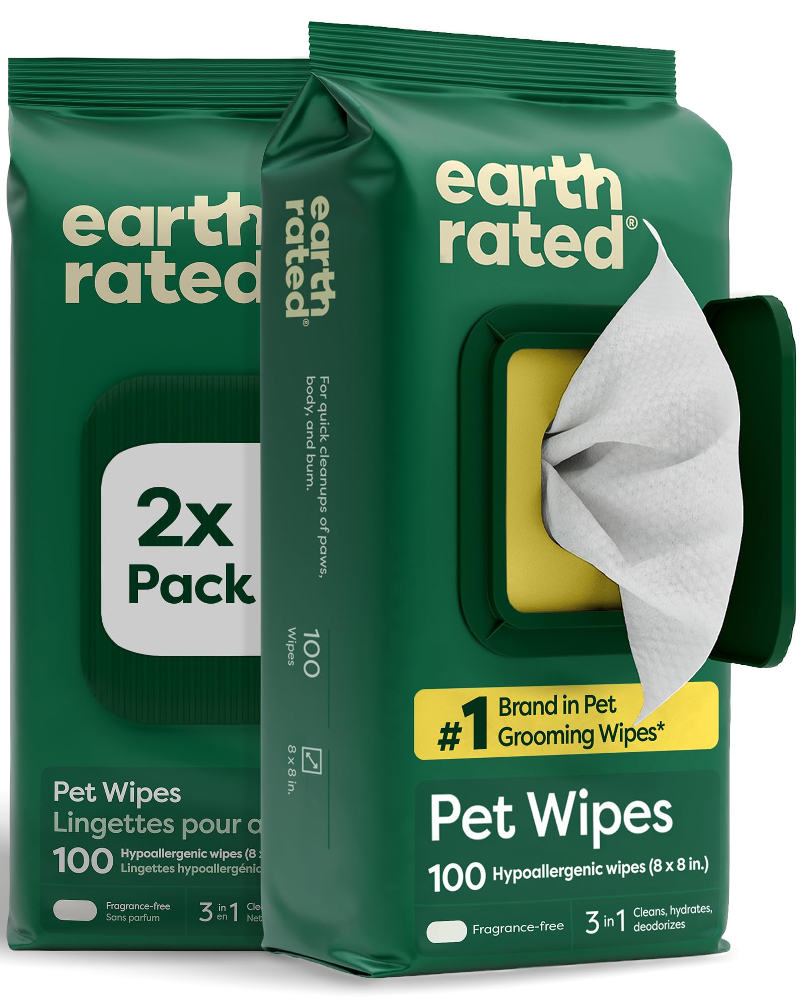 Unscented / 200 Grooming Wipes