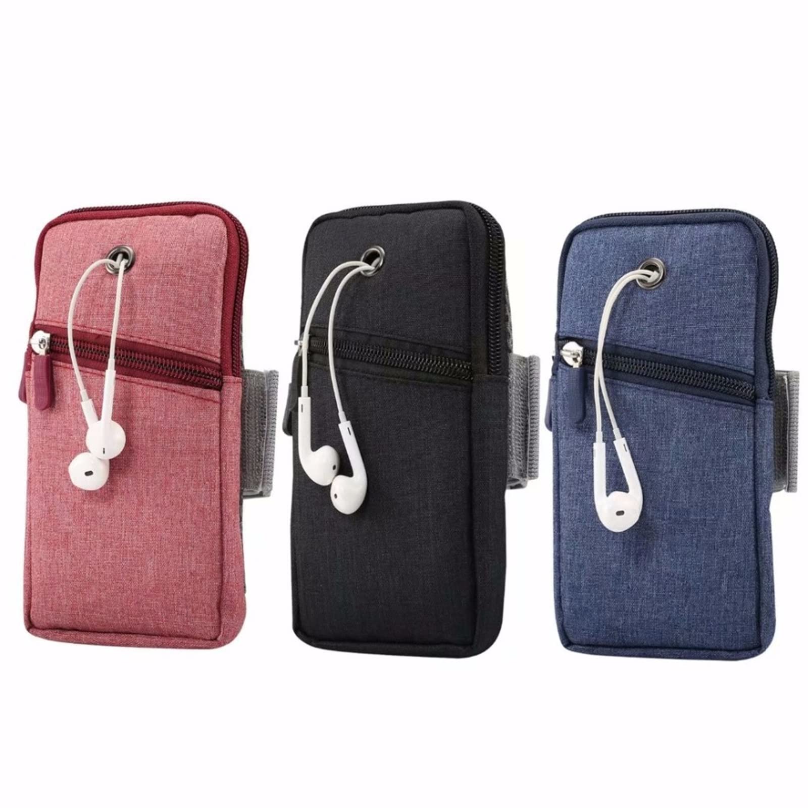 JINGYAN Brassards pour téléphones Portables Waterproof Sport Arm Band Phone Case Running Bag Pouch
