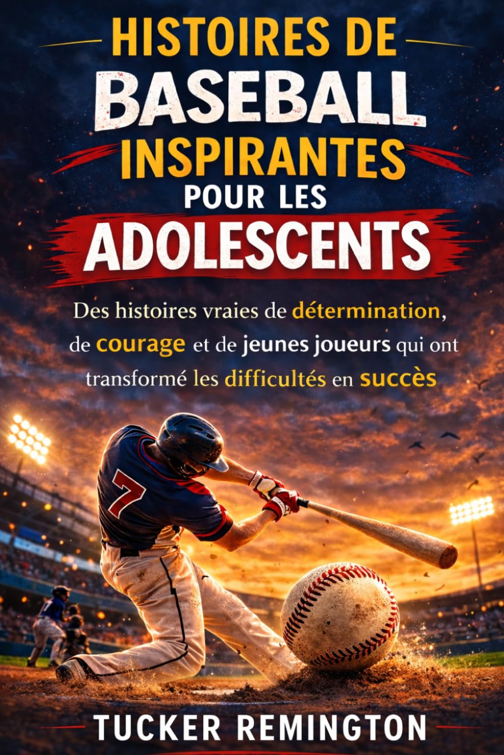 HISTOIRES DE BASEBALL INSPIRANTES POUR LES ADOLESCENTS: Des histoires vraies de détermination, de courage et de jeunes joueurs qui ont transformé les difficultés en succès