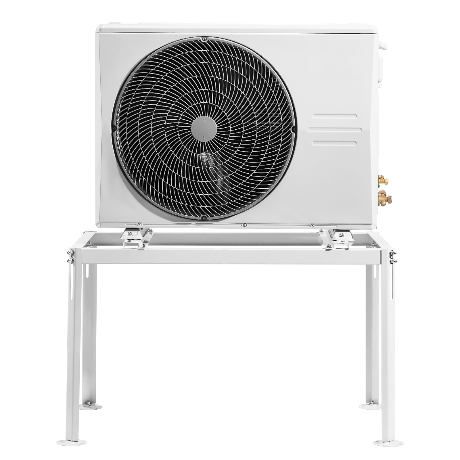 VEVOR Support au Sol pour Climatiseurs Split 9000-36000 BTU Réglable, Charge Maximale 300 kg, Conception Universelle, Réduction du Bruit et Vibration, Support de Base Robuste pour Climatiseur Split