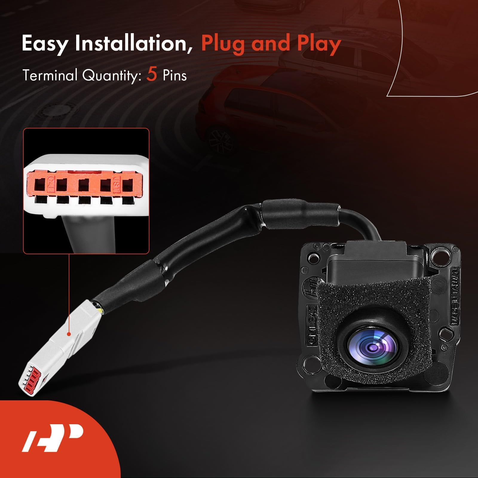 A-Premium Backup Camera For Chevrolet Equinox 2018-2023 - HD Rear View Park Assist