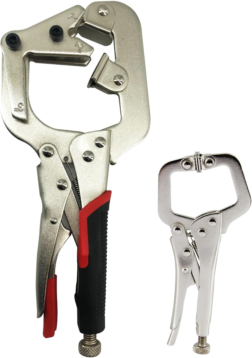 Welding clamp clamp C-Shaped clamp Locking 10 inches+5 inches mi/ni C-Shaped clamp Locking clamp Set