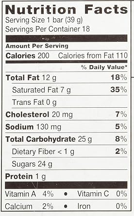 Hershey's Skor Bar - 1.4oz (18 pack)