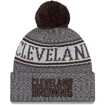 new era browns beanie