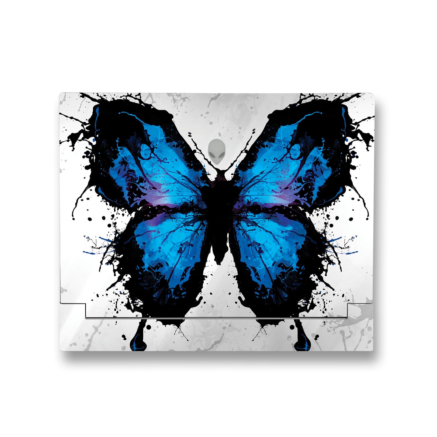 MightySkins Skin Compatible with Alienware X14 R2 (2023) Full Wrap Kit - Butterfly Splash | Protective, Durable, and Unique Vinyl Decal wrap Cover | Easy to Apply &amp; Change Styles | Made in The USA