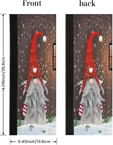 Vista 16 de Pardick Juego de 2 fundas para manija de puerta de refrigerador, huevo de madera de Pascua, lavable, para nevera, lavavajillas, Mocrowave, horno, z