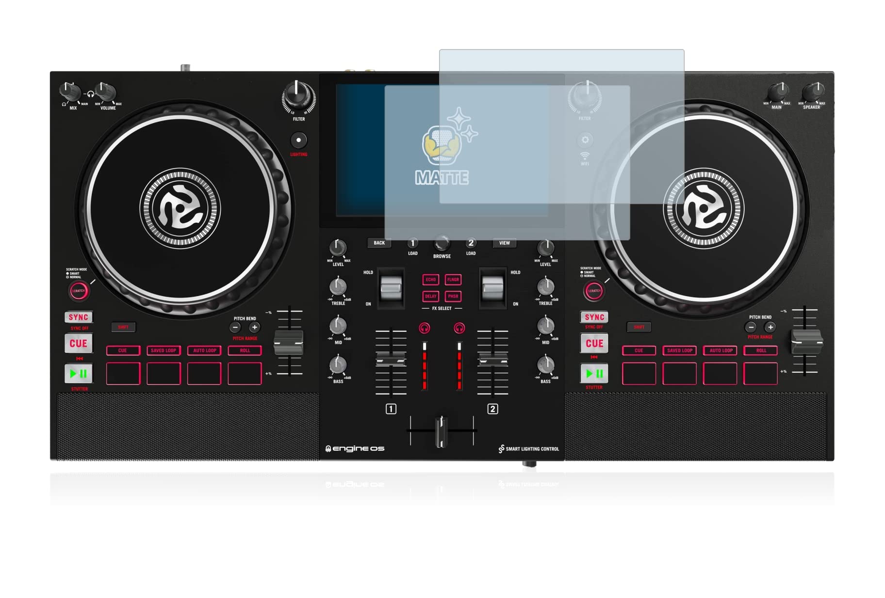 Pellicola Protettiva Vetro Per Numark Mixstream Pro - Durezza 9H, Anti-Impronte