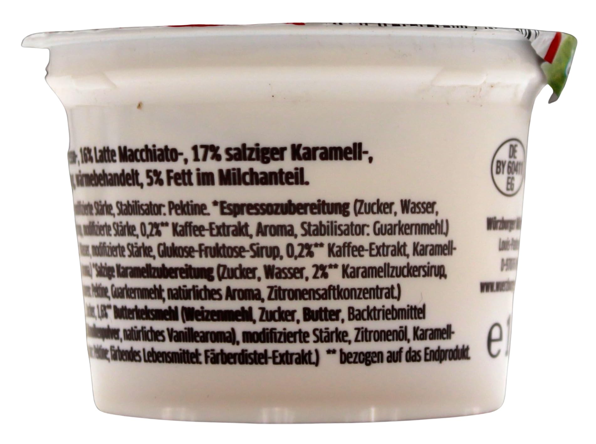 Franken Land Dessert 4-fach sortiert Espresso, Salted Karamell, Latte Macchiato und Käsekuchen Geschmack, 20er Pack (20 x 100g)