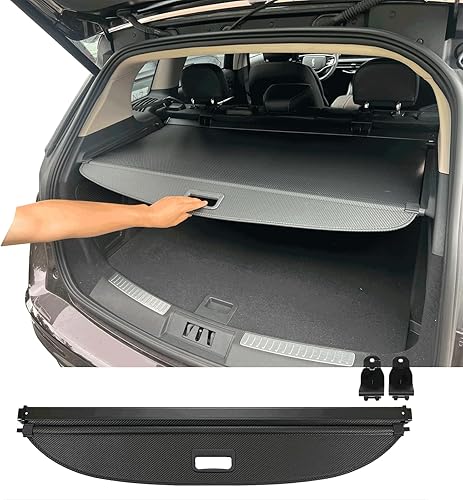 Cubierta de carga compatible con Lincoln Corsair 2020-2024, accesorios retráctiles, cubierta de seguridad para maletero trasero, cubierta de