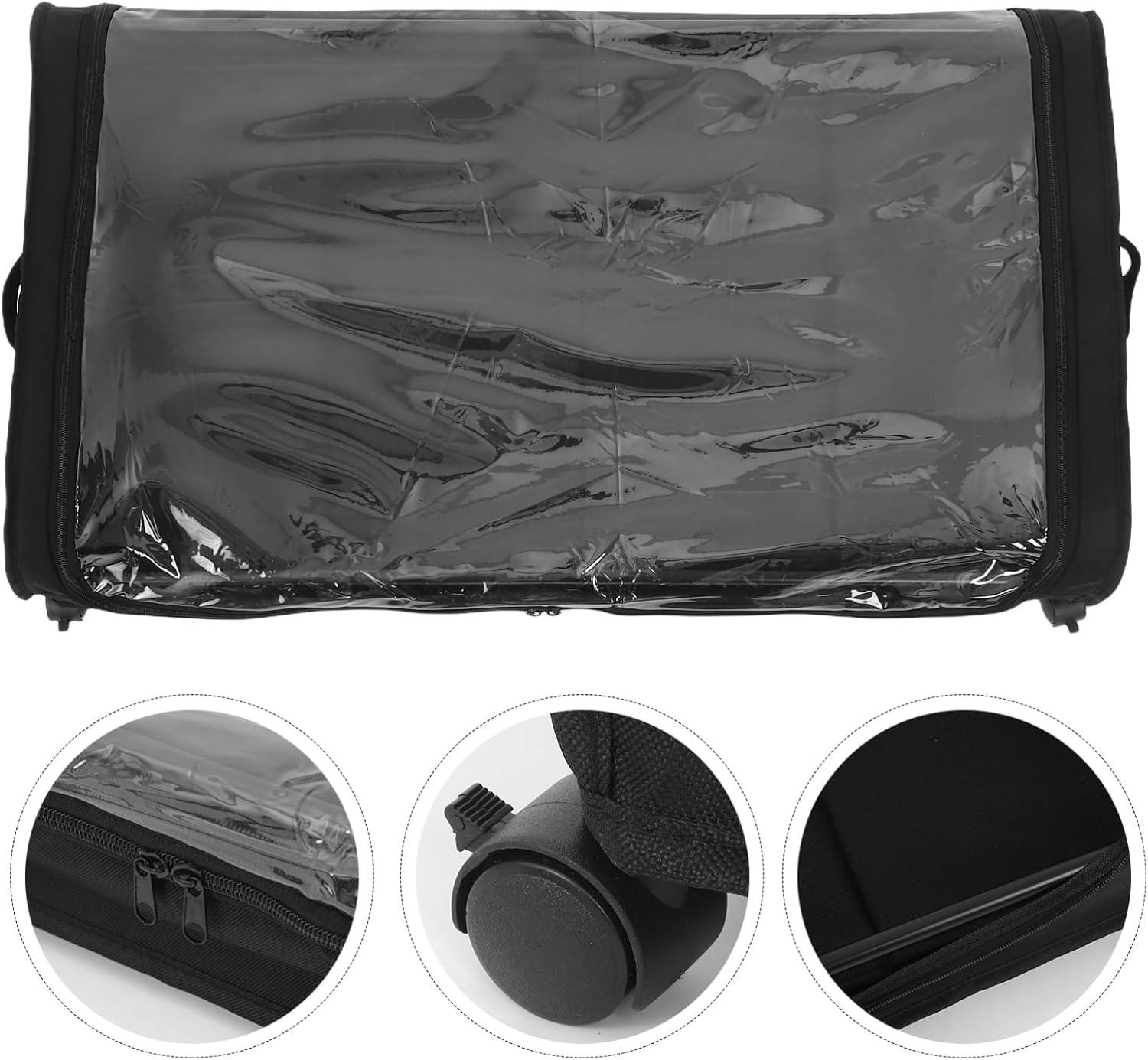 Zerodeko Bedroom Storage under Bed Storage Tote Rolling Organizer for Shoes Closet Container Easy to Assemble