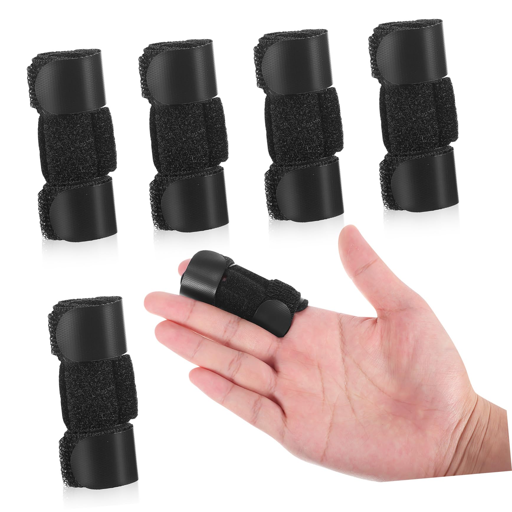 Holibanna 5Pcs Breathable Splint Support Braces for Fixing and Portable Thumb Splints for Home and Office Use Secure Fit and Easy to Clean