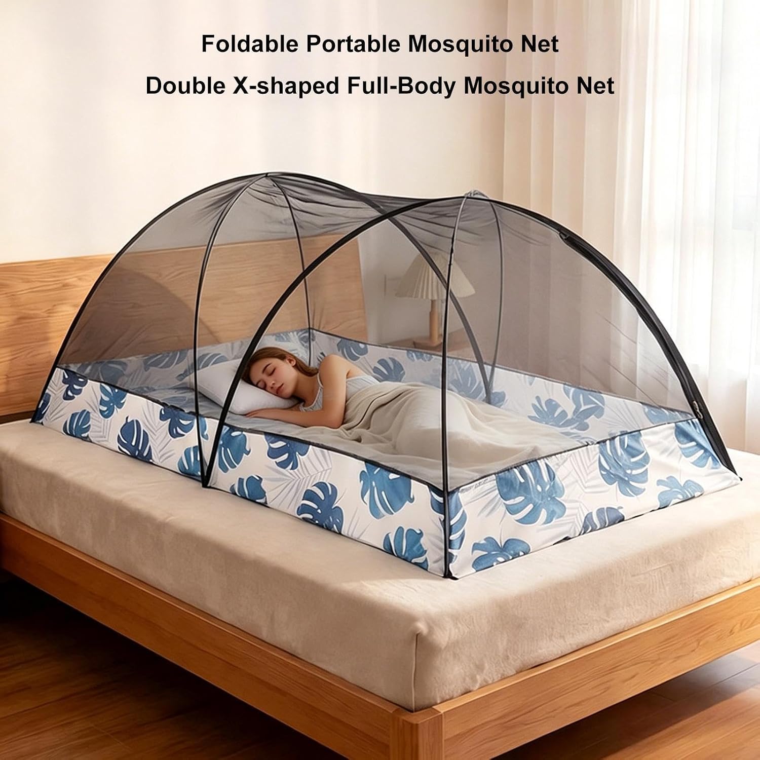 Camping Bed Net | Mesh Sleeping Netting Fly Protection - Fly Net Cover Bed,for Adults Family Sleeping Outdoor Tent Backpacking Travel Bedroom Dormitory Patio