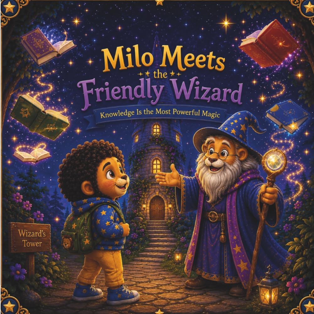 Milo Meets the Friendly Wizard: Knowledge Is the Most Powerful Magic (Milo's Magical Adventures)