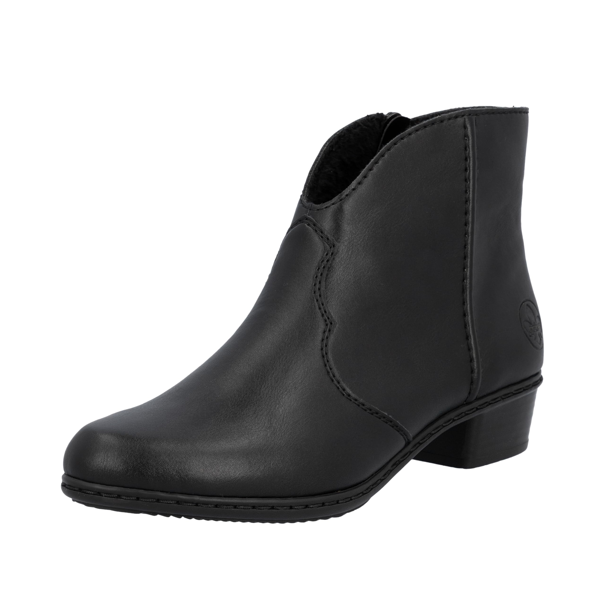 Rieker Women's Y0754 Western Boots, Black, 36 EU, black, 3.5 UK