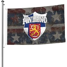 Coat Of Arms Of Finland 5x8 Double Sided Flag Polyester Durable Vivid Color Indoor Outdoor Decor9