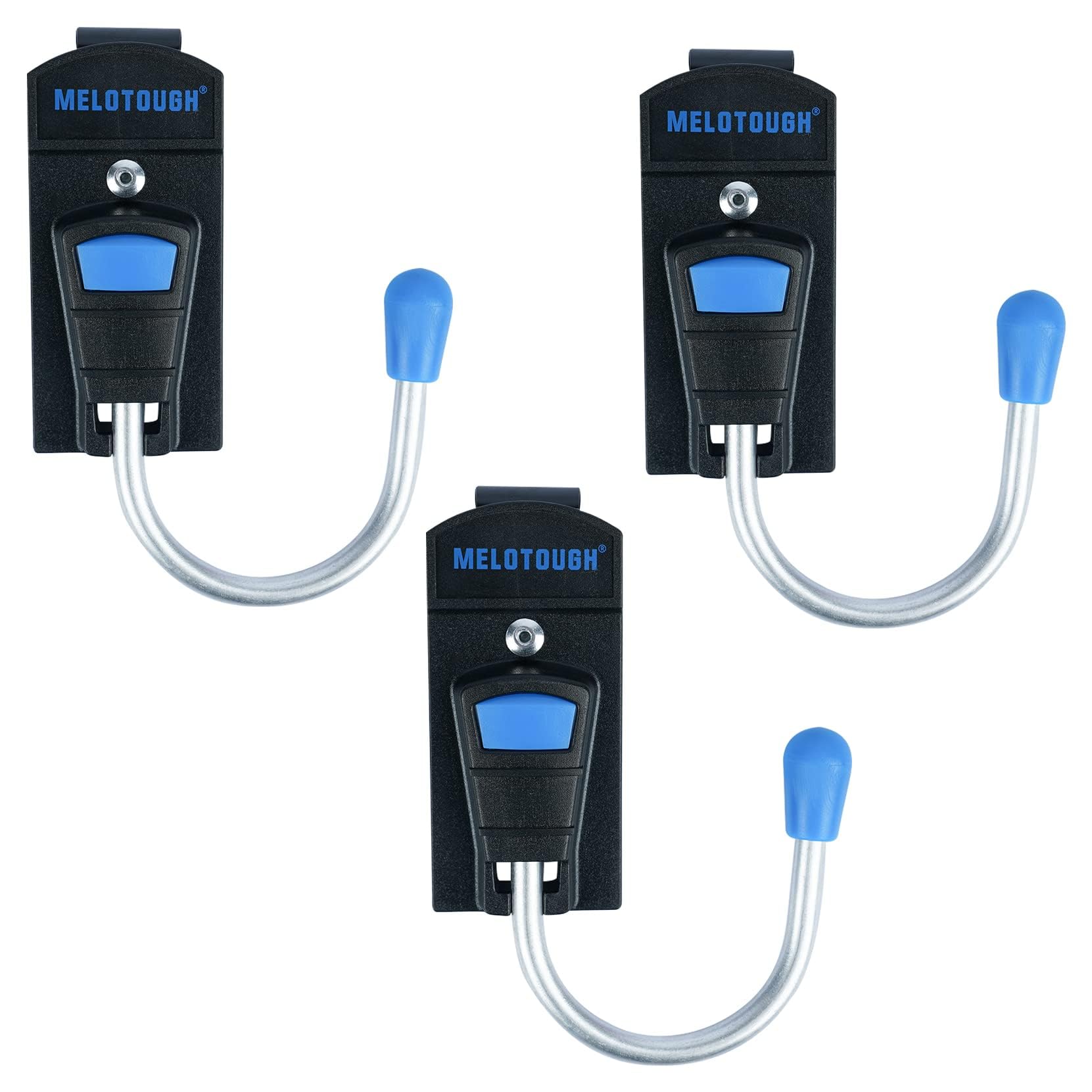 MELOTOUGH Tool Holster Cordless Drill Holster Tool Belt Hook with Metal Clip for Work Belt（Blue）