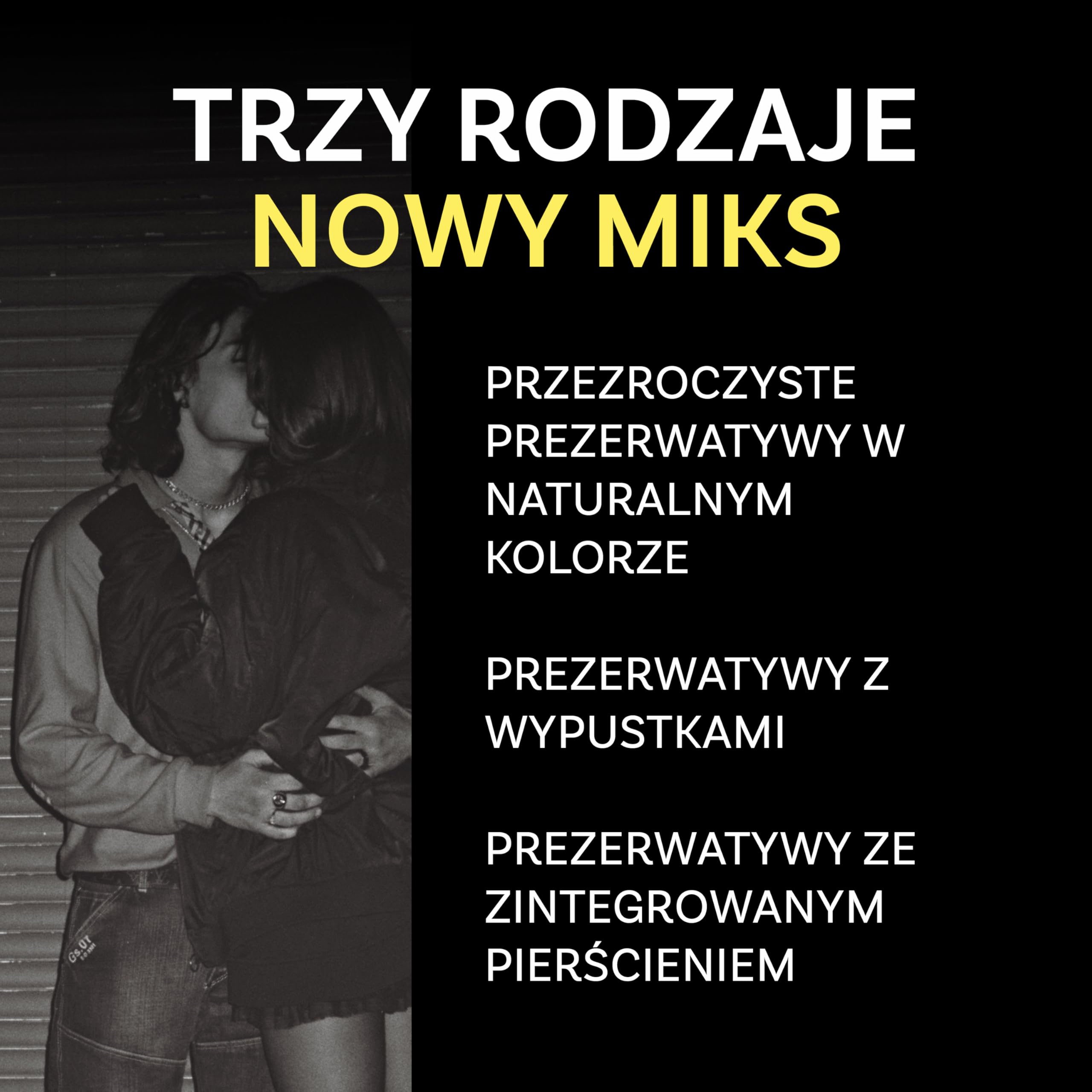 BILLY BOY Prezerwatyw zestaw Loving Mix 100 | rozmiary: Original (52 mm) i rozległy (56 mm), różne rodzaje w jednym zestawie | (1 × 100 sztuk)