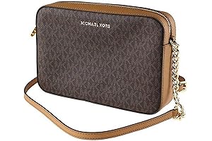 Convenient and Stylish: Michael Kors Crossbody Camera Bag in Brown