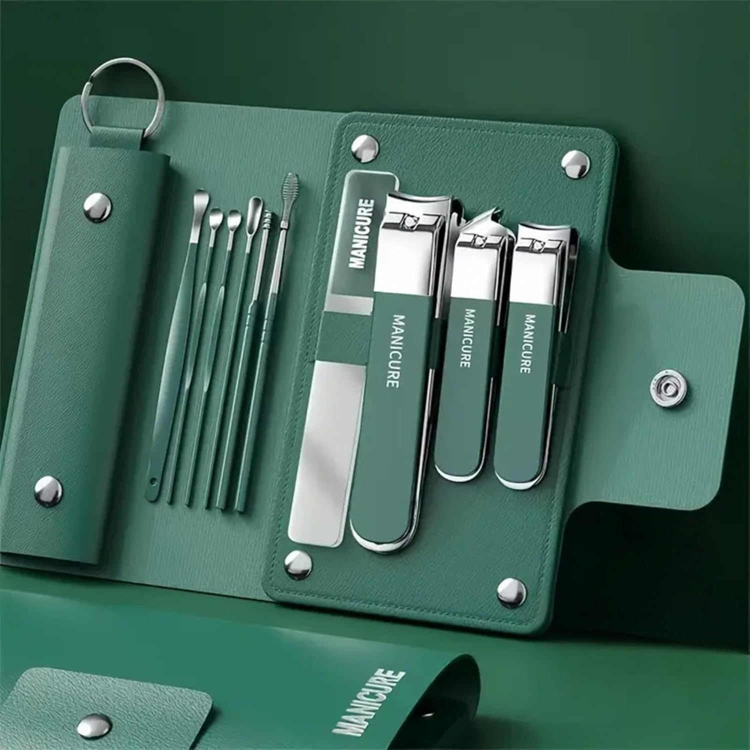 Simbaa Mall™ Luxurious 11 PC Nail Clipper Cutter Set Manicure Pedicure Kit اظافر Toenail Nail Cutter Trimmer Baby Nail Trimmer Cat Nail Clipper Manicure & Pedicure Products Gift Set for Women Beauty