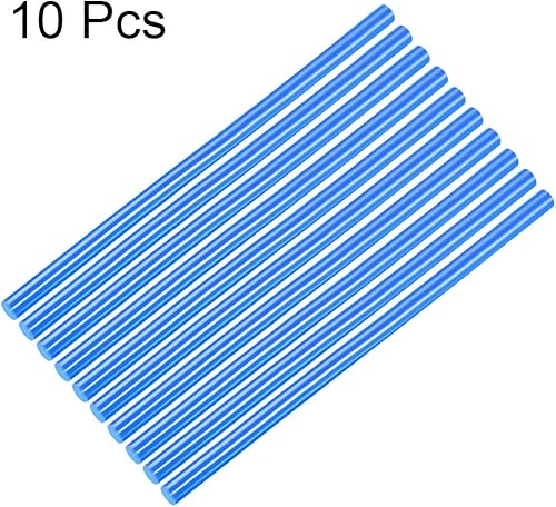 Vista 39 de uxcell 10 barras de pegamento caliente para pistola de pegamento de 7/16 pulgadas x 10 pulgadas Mini pegamento adhesivo de fusión en caliente palo